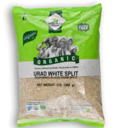 24 MANTRA ORGANIC Organic Urad White Split